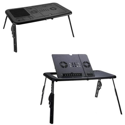 Mesa Para Notebook Com Refrigerador 2 Coolers Ventilador Base Dobravel Ergonomica Articulavel