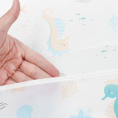 Capa Protetora Para Microondas Forno Eletrico Eletrodomesticos 85x35cm Estampa Fundo Do Mar