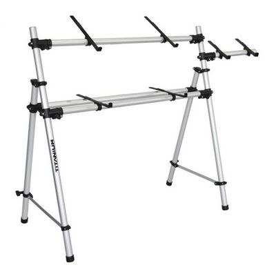 Rack Titanium Para Acomodar 2 Teclados Controlador Usb E Sintetizador 76 Teclas / 6 Oitavas