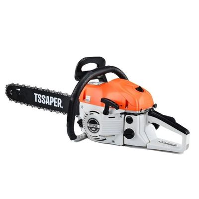 Motosserra Tsaper Mg52cc A Gasolina Sabre 20 Com óculos De Proteção Incolor Com Regulagem