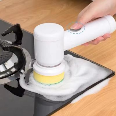 Escova De Limpeza Elétrica 5 Em 1 – Sem Fio