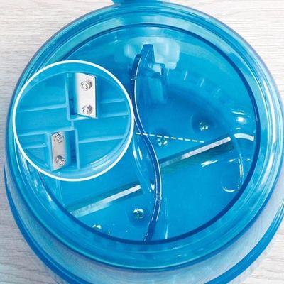 Máquina Triturador De Gelo Manual Com Manivela Portátil
