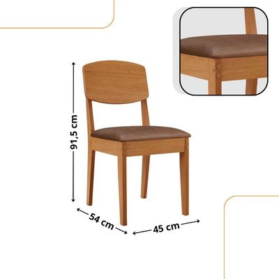 Mesa De Jantar Isadora 180cm Tampo Mdf Laminado Tork Naturale Off White