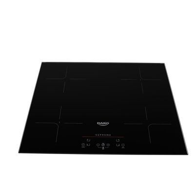Cooktop De Indução 4 Bocas Preto Com Trava De Segurança Dako Supreme 220V