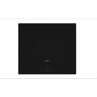 Cooktop De Indução 4 Bocas Preto Com Trava De Segurança Dako Supreme 220V