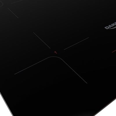 Cooktop De Indução 4 Bocas Preto Com Trava De Segurança Dako Supreme 220V