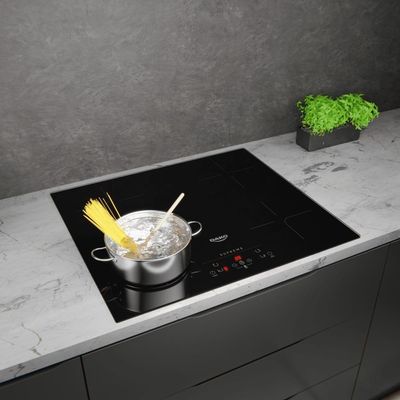 Cooktop De Indução 4 Bocas Preto Com Trava De Segurança Dako Supreme 220V