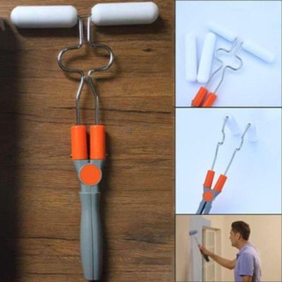 Rolo De Pintura Articulável 2 Em 1 – Pincel Mágico