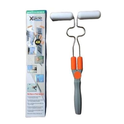 Rolo De Pintura Articulável 2 Em 1 – Pincel Mágico