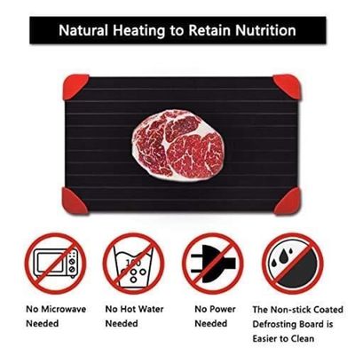 Tábua Descongelante Rápida Para Carne E Alimentos - Cozinha