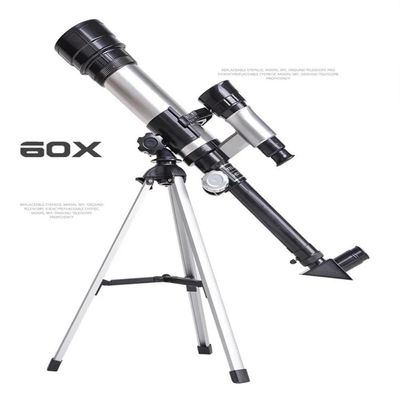 Telescópio Astronômico 60x Com Tripé E Ajuste
