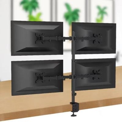 Suporte Articulado P/ 4 Monitores Gamer E Estúdio Ajustável