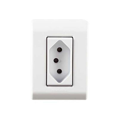 Tomada 20a Linha Lizflex Tramontina - Conjunto De Tomada Elétrica