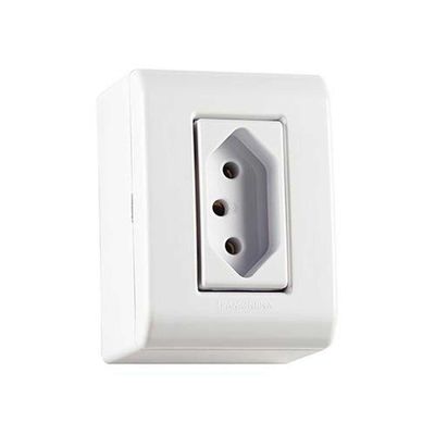 Tomada 20a Linha Lizflex Tramontina - Conjunto De Tomada Elétrica