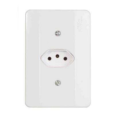 Tomada 3p 10a Linha Millenium Mectronic - Conjunto De Tomadas Elétricas