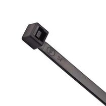 Abraçadeira Cinta 6 X 387mm Preta Uv - Kit Com 50 Unidades - Resistente Ao Sol E Intempéries