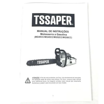 Moto Serra A Gasolina 52cc 3hp Sabre 20 Tsaper Mg52cc + Oleo Stihl 2t