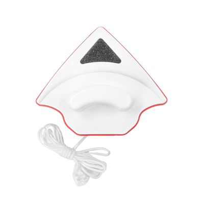 Limpador De Vidros Magnetico para Janelas Vidraças Facil O Uso - Cor:Vermelho