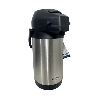 Garrafa Termica Pressão Inox Soprano Excelence 2,5 Lt