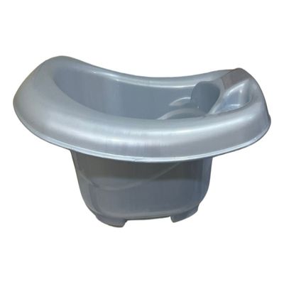 Banheira Bebê 32 Lts Valvula Água Perolado Plastibrasil Cor Azul Lisa