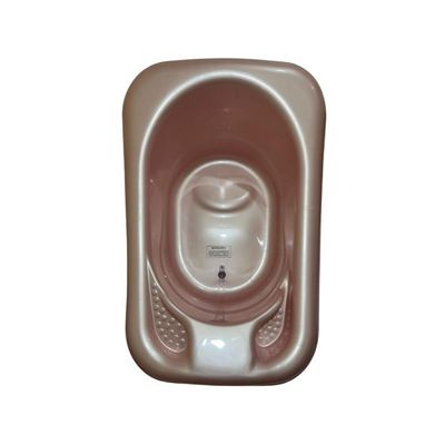 Banheira Bebê 32 Lts Valvula Água Perolado Plastibrasil Cor Rosa Lisa