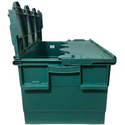 Caixa Organizadora Container Forte Verde 47 Lt Trava Plasnew