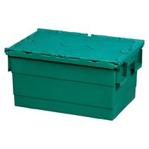 Caixa Organizadora Container Forte Verde 47 Lt Trava Plasnew