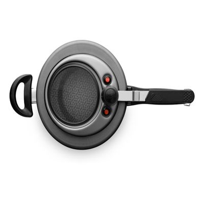 Panela De Pressão Antiaderente Com Visor Grafite 4,5 Litros Mta