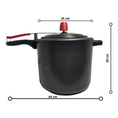 Panela Pressao 10 Lts Eiriflon Aluminio Eirilar Antiaderente
