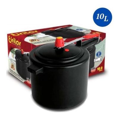 Panela Pressao 10 Lts Eiriflon Aluminio Eirilar Antiaderente