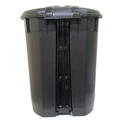 Lixeira Com Pedal 34l Plástico Multiuso Escritório Banheiro