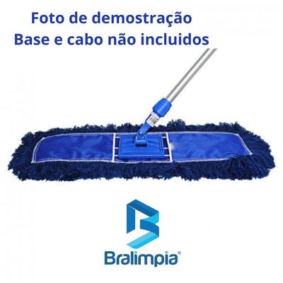 Refil Mop Po 60 X 15cm Profissional Bralimpia Mvrp600