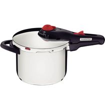 Panela Pressão Tramontina Solar  6L Inox Fundo Triplo 22cm 5 Dispositivos Segurança
