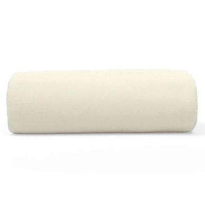 Lençol Buettner Queen Malha 100% Algodão Basic Liso com Elástico Pérola