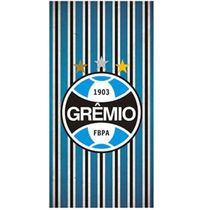 Toalha de Praia Bene Casa Microfibra 100% Poliéster Estampada Grêmio 02 70cm x 140m Azul