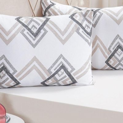Jogo De Cama Casal Dreams Malha 100% Algodão 138x188x30cm Bege