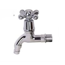 Torneira Curta Pia Tanque Banheiro Pvc Cromada 1/2''