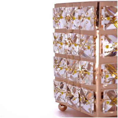 Porta Objeto Decorativo Dourado De Cobre 12X09X09