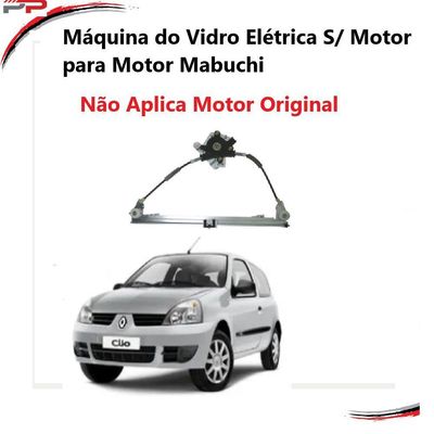 Máquina Vidro Elétrico S-motor Esquerda Clio 99-16 2pt - Mab
