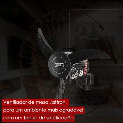 Ventilador Parede Oscilante 60cm Bivolt 140W Preto Industrial