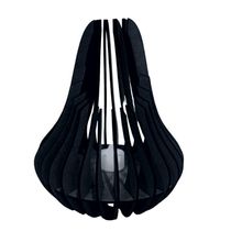Castiçal Talismã Com Vela Eletrônica - Preto
