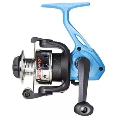 Kit 2 Molinete Marine Sports Jimmy Azul Com Linha