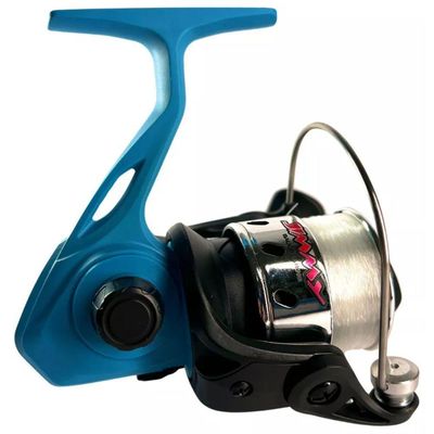 Kit 2 Molinete Marine Sports Jimmy Azul Com Linha