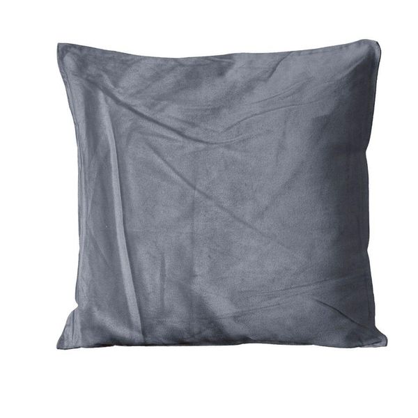 Capa P/ Almofada Veludo 43x43cm - Cap0026 - Cinza