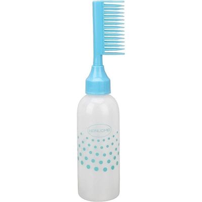 Garrafa Aplicadora Bico De Pente 2 Em 1 Borrifa E Penteia Mrcc.hair Azul Escuro