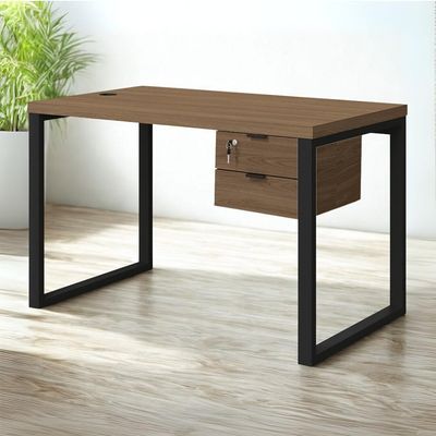 Mesa Escritorio 150 Com Gaveteiro Industrial Frame Kappesberg Munique