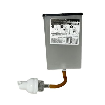 Kit 03 und Reservatório Saboneteira 800ml Espuma Valvula Nobre