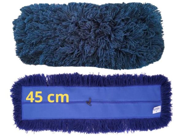 2 Und Refil Mop Pó Cabeleira Piso Seco Profi 45cm Starclean