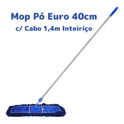 Conjunto Mop Pó Profi 40cm Eletrostático Com Cabo Starclean