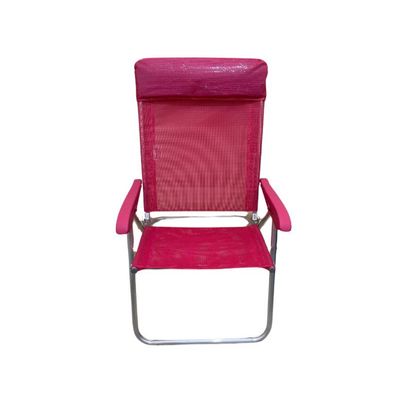 Cadeira Reclinavel Master Sanete Almofada Ronchetti 140 Kg Rosa